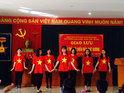 Quận Đoàn Hồng Bàng chỉ đạo Cụm thi đua cơ sở tổ chức các hoạt động “Giao lưu tuổi trẻ với biển đảo quê hương”